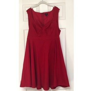 Torrid plus size red dress